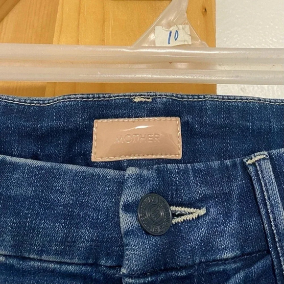 Mother High Wasted Looker Ankle Fray Jeans - Picture 7 of 9